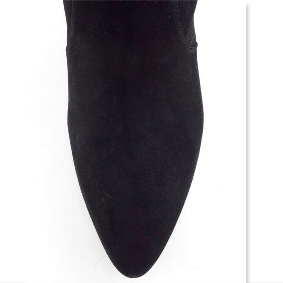 Sold💘NIB STUART WEITZMAN Black Suede OTK Boots 9 - Picture 7 of 8